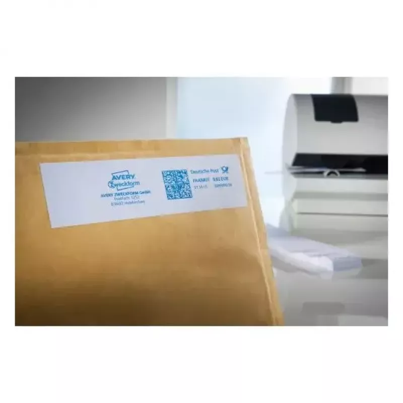Itseliimautuva tarra suorakaide AVERY 3434
