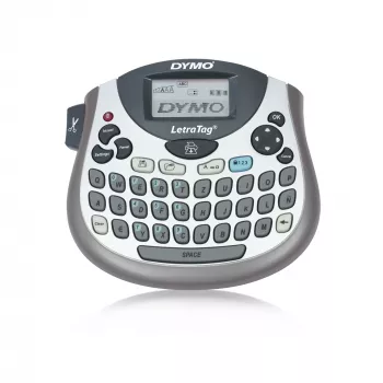 DYMO LetraTag ® 100T - tarratulostin QWZ, QWERTZ, suoratermia / termosiirto, harmaa