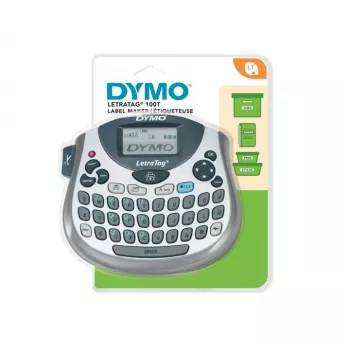 DYMO LetraTag ® 100T - tarratulostin QWZ, QWERTZ, suoratermia / termosiirto, harmaa