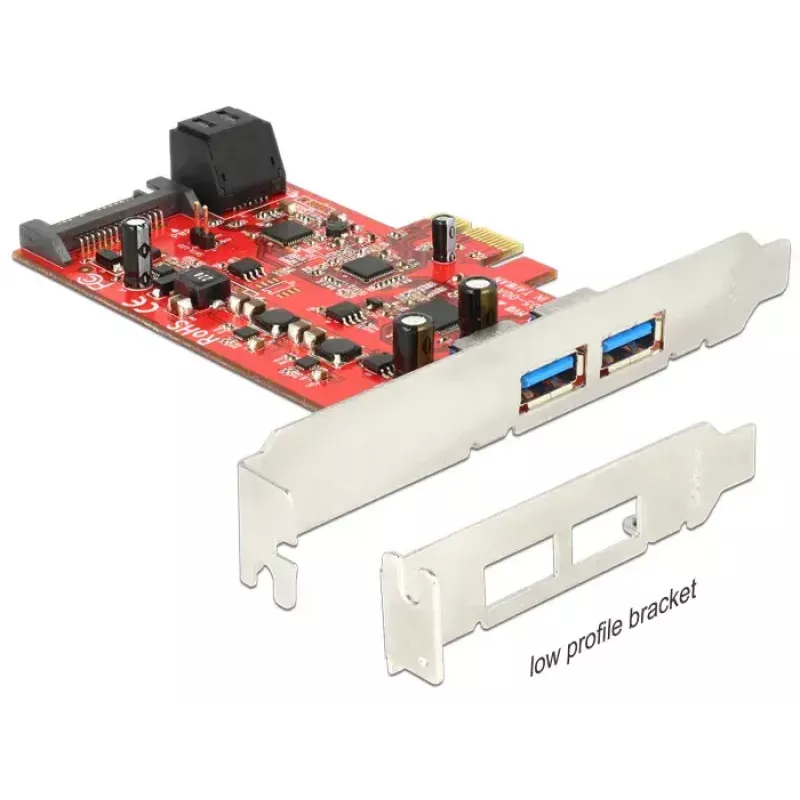 Liitäntäkortti DeLOCK 89389 sisäinen SATA USB 3.2 Gen 1