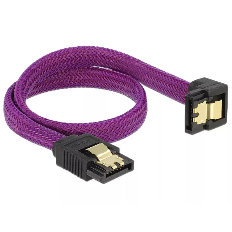 SATA-kaapeli DeLOCK 83695 0,3 m violetti