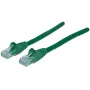 Intellinet verkkopatchkaapeli, Cat6, 20 m, vihreä, CCA, U/UTP, PVC, RJ45, kullatut kontaktit, ilman lukituskieltä, valettu, elinikäinen takuu