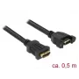 HDMI-kaapeli DeLOCK 85465 0,5m