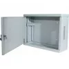 Seinäkiinnitteinen räkki EXC Tecline 753849 3U harmaa
