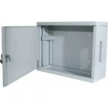 Seinäkiinnitteinen räkki EXC Tecline 753849 3U harmaa