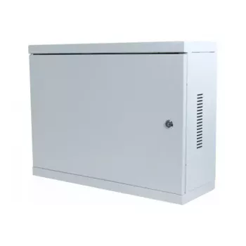 Seinäkiinnitteinen räkki EXC Tecline 753849 3U harmaa