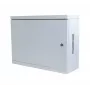 Seinäkiinnitteinen räkki EXC Tecline 753849 3U harmaa