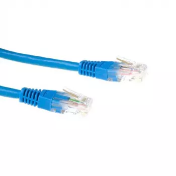 ACT sininen 1,5 metriä LSZH U/UTP CAT6 -patchkaapeli RJ45-liittimillä