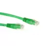 ACT vihreä 7 metriä LSZH U/UTP CAT6 -patchkaapeli RJ45-liittimillä