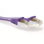 ACT violetti 1,50 m SFTP CAT6A -verkkokaapeli rastnasenschutz RJ45-liittimillä