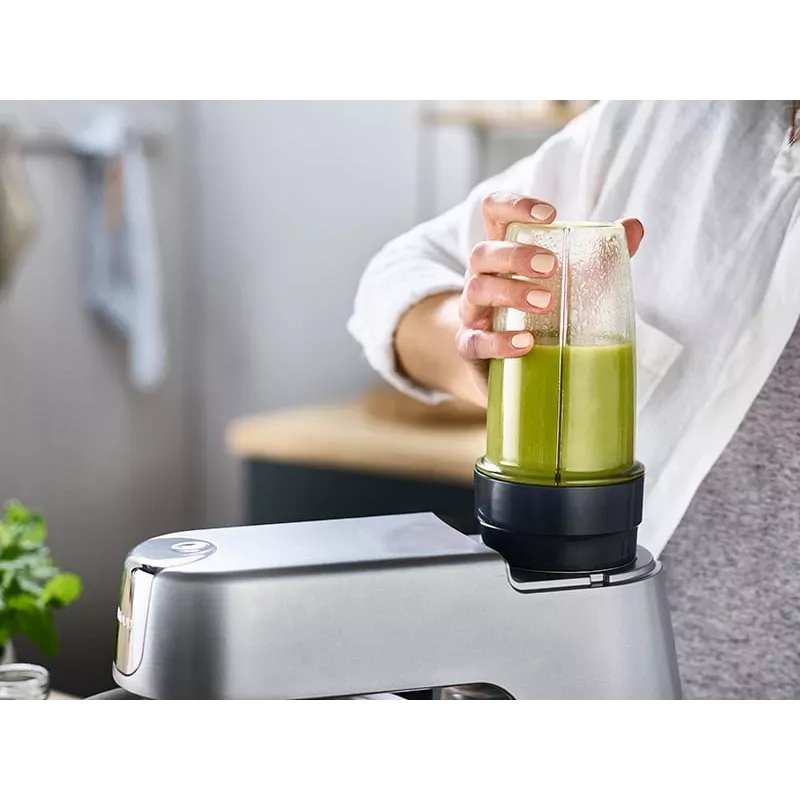Kenwood KAH740PL Smoothie 2GO tehosekoittimen lisäosa, 2 x 0,6 L, harmaa