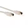8-pin Mini-DIN pistoke - 8-pin Mini-DIN pistoke -kaapeli ACT AK5849 1,8 m