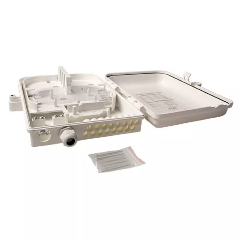 ACT FA2034 kuituasennusrasia, varustelematon, valkoinen