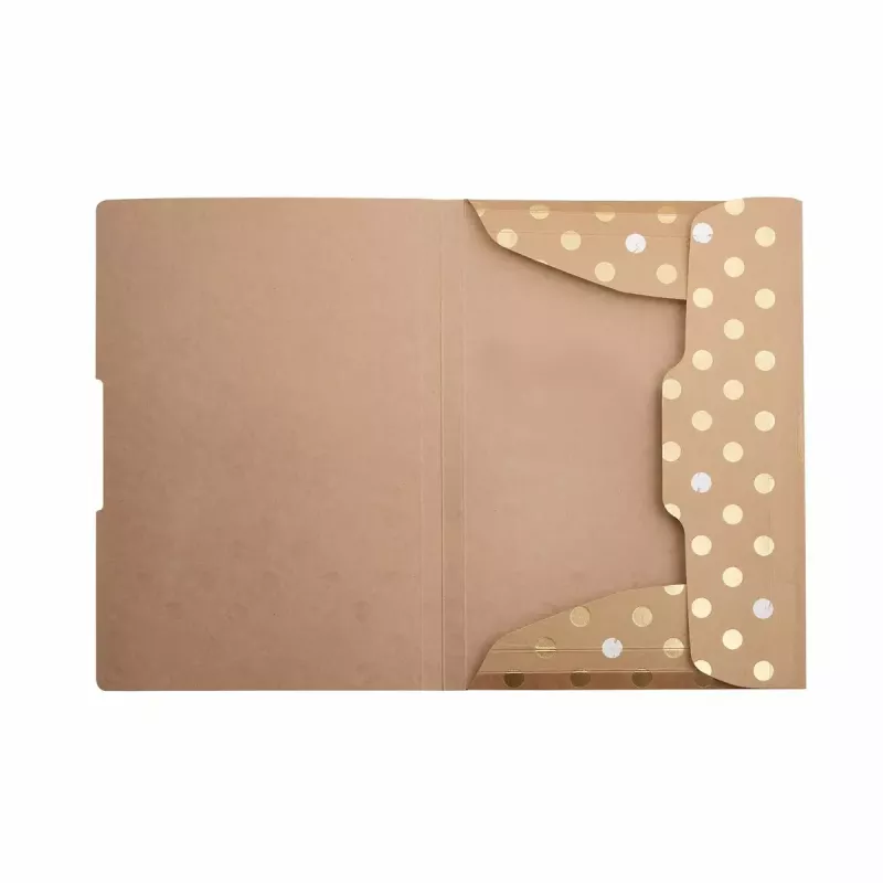Perinteinen arkistokansio Herlitz Pure Glam Carton Gold A4