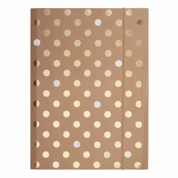 Perinteinen arkistokansio Herlitz Pure Glam Carton Gold A4