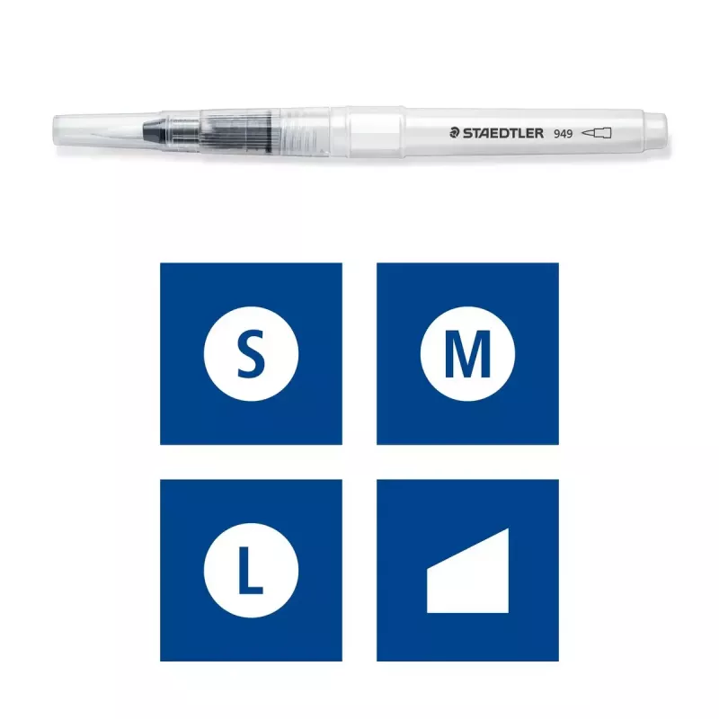 Sivellinsarja Staedtler 949 4 kpl