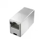 Hama 00200326 kaapeliadapteri RJ-45 hopea