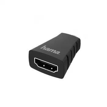 Hama 00200348 kaapeliadapteri HDMI tyyppi D (Micro) HDMI tyyppi A (Standard) musta