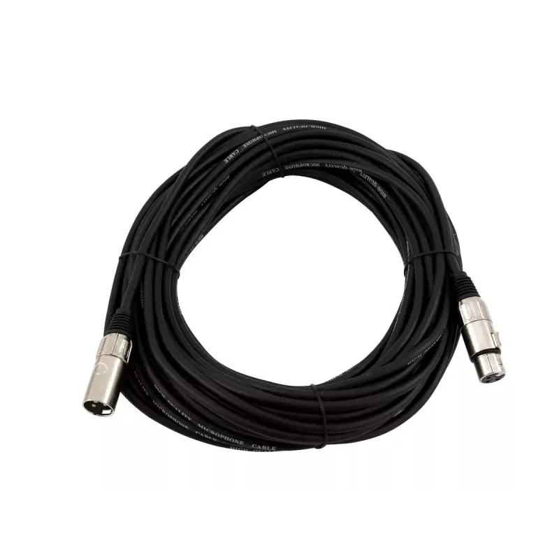 Omnitronic 30220595 audiokaapeli 30 m XLR (3-napainen) musta