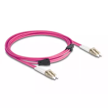 DeLOCK kuituoptinen kaapeli LC duplex – LC duplex OM4 3 m