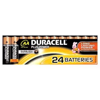 Kertakäyttöparisto Duracell Plus Power AA alkalinen luotettava suorituskyky