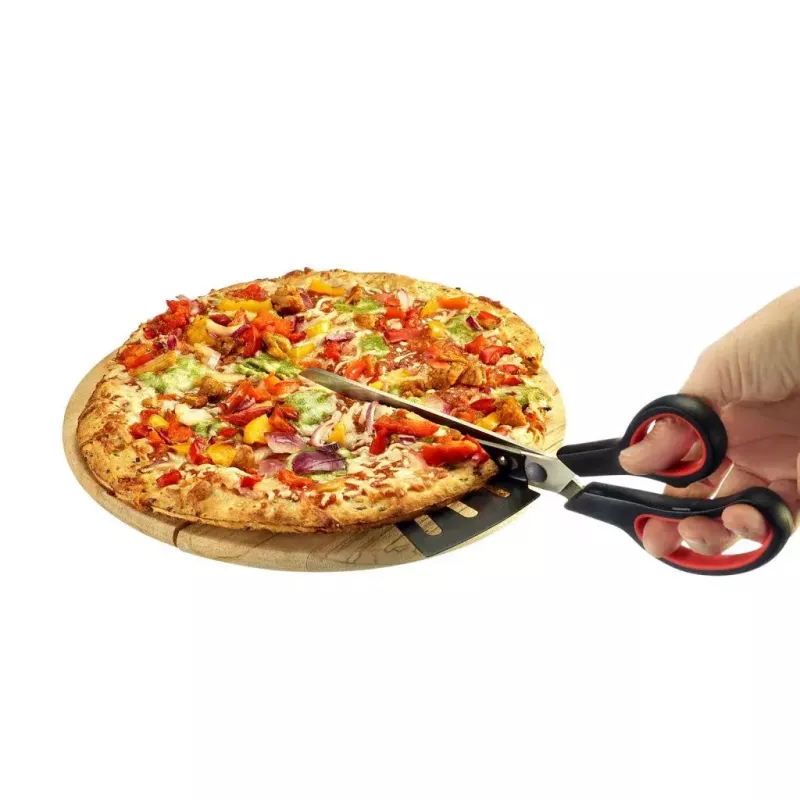 Pizzaleikkuri Westmark Antonio ruostumaton teräs musta punainen 77 mm