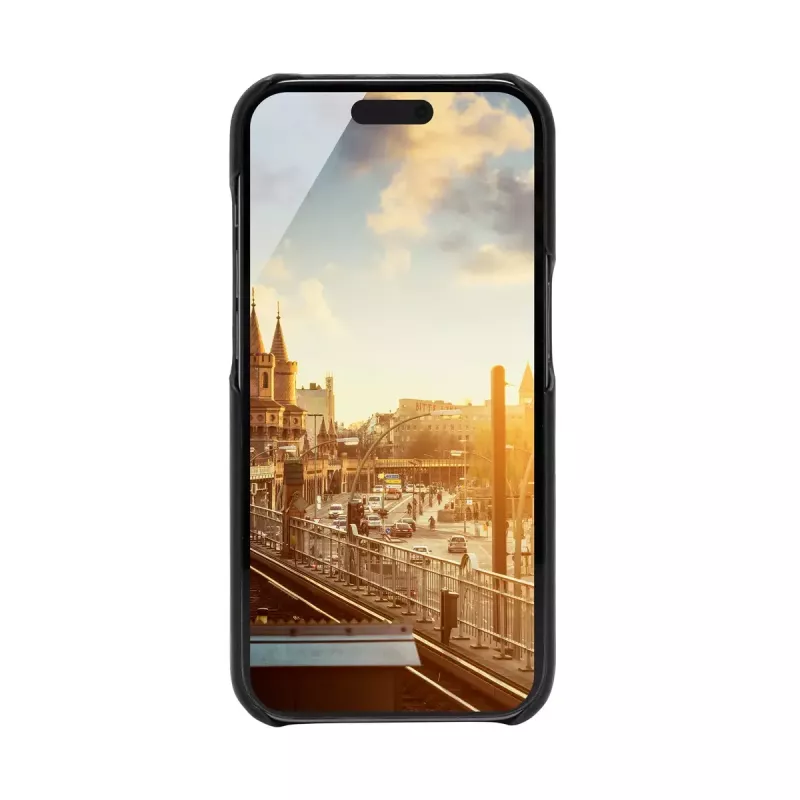 Suojakotelo JT BERLIN Kreuzberg iPhone 14 Pro Max 17 cm musta