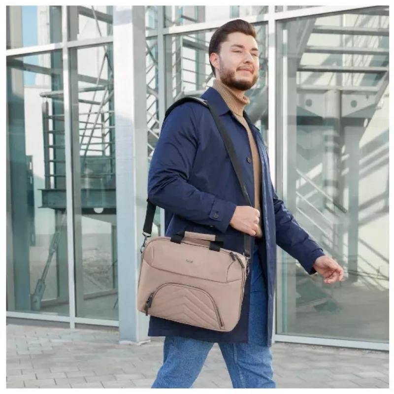 Hama Premium Lightweight 00222044 kannettavan tietokoneen laukku, 40-41 cm (15,6-16,2 tuumaa), beige