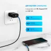 Ugreen 50123 USB-kaapeli USB 2.0 1 m USB-C musta, hopea