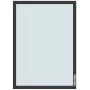 Taulujen kehys Franken AR15102 A3 musta 470x10x650mm 2 kpl