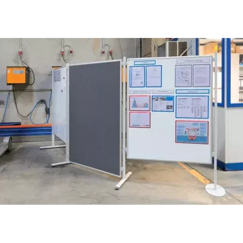 Taulun kehys Franken AR15132 hopea A3 470x10x650mm 2 kpl