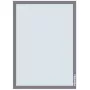 Taulun kehys Franken AR15132 hopea A3 470x10x650mm 2 kpl