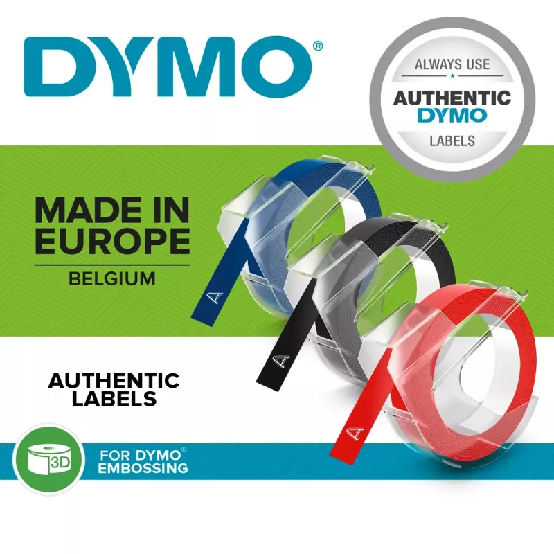 DYMO 3D-tarranauhat tarranvalmistusnauha