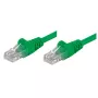 Goobay 5m RJ45 Cat 5e verkkokaapeli vihreä Cat5e U/UTP (UTP)