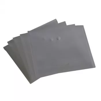 Rexel Ice Popper Wallet Landscape A4 kirkas (5), A4, läpinäkyvä, 1 mm, 335 mm, 235 mm, 5 kpl