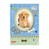 Herlitz Pretty Pets maalauslehtiö A4, 75 arkkia, 70 g/m2, eri kuvioita, 5 kpl:n pakkaus