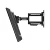 Peerless PARAMOUNT PA740 nivelellä varustettu seinäteline, kallistettava ja kääntyvä, 22–40 tuuman (55,9–101,6 cm) litteille näytöille, kiiltävä musta