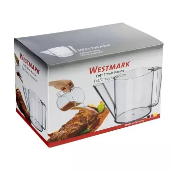 Westmark 30712260 rasvanerottelukannu 1 000 ml muovi läpinäkyvä kahvalla