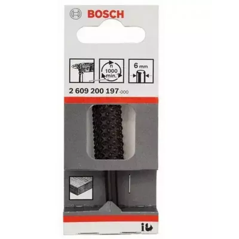 Bosch 2 609 200 197 vapaakäsifreesi porakoneille, 6 x 14 mm, halkaisija 14 mm, varsi 6 mm