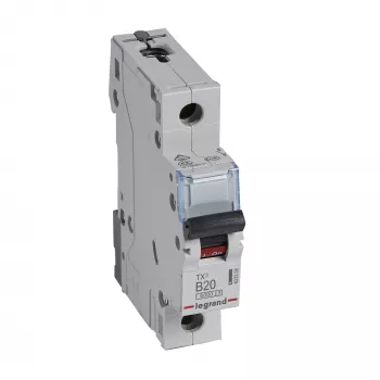Legrand TX3 johdonsuojakatkaisija miniatyyri johdonsuojakatkaisija tyyppi B 1