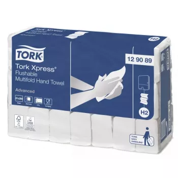 Käsipyyhepaperit Tork 129089 200 arkkia valkoinen