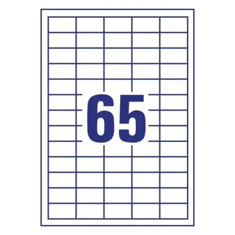 Itseliimautuvat tarrat suorakaide AVERY 3666-10