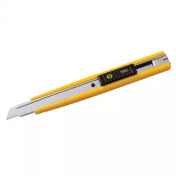 C.K Tools T0951 katkoteräveitsi harmaa keltainen