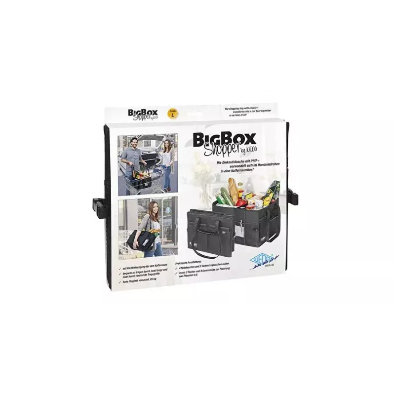 Wedo BigBox Shopper ostoskori musta