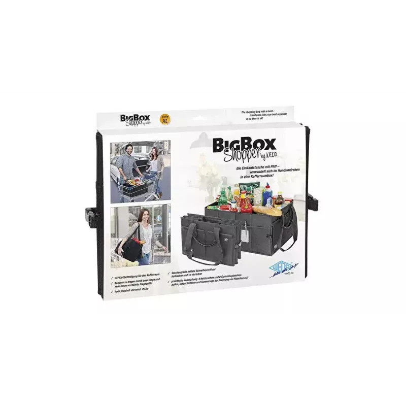 WEDO BigBox Shopper XL ostoskassi, musta