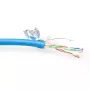 Verkkokaapeli ACT CAT5E F/UTP LSZH säie sininen 100 m