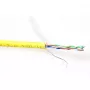 Verkkokaapeli ACT CAT5E F/UTP LSZH säie keltainen 100 m
