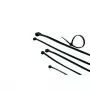ACT nippuside – musta, pituus 385 mm, leveys 4,8 mm, avattava nippuside, nailon, musta, -40 – 85 °C, 385 mm, 4,8 mm