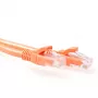 ACT oranssi 7 m U/UTP CAT6A patch-kaapeli RJ45-liittimillä, snagless