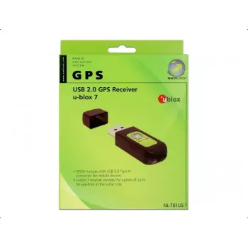 GPS-vastaanotinmoduuli USB Navilock NL-701US